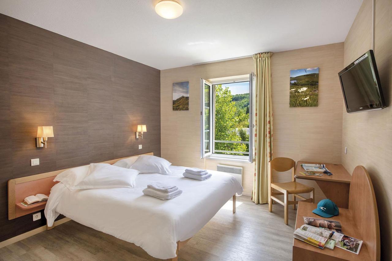L'Oustal Pont-Les-Bains Hotel Salles-la-Source ภายนอก รูปภาพ