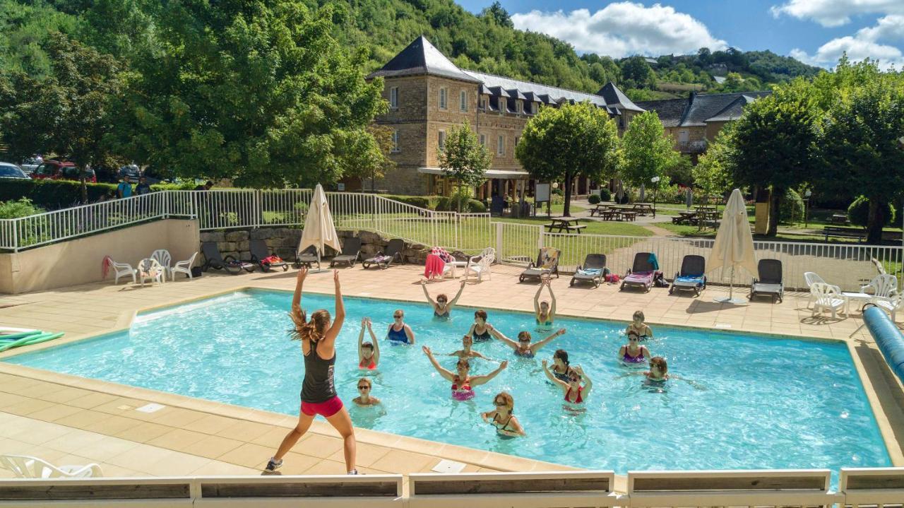 L'Oustal Pont-Les-Bains Hotel Salles-la-Source ภายนอก รูปภาพ