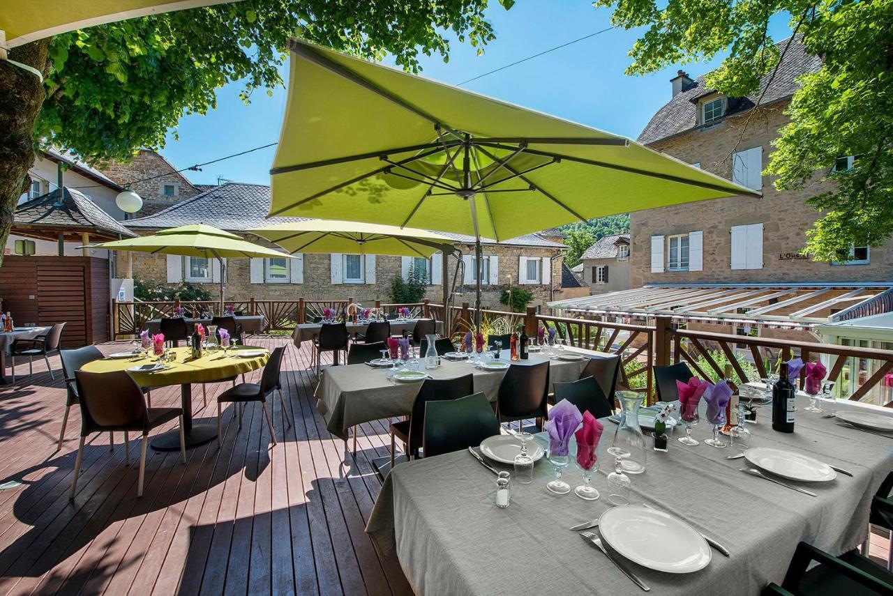 L'Oustal Pont-Les-Bains Hotel Salles-la-Source ภายนอก รูปภาพ
