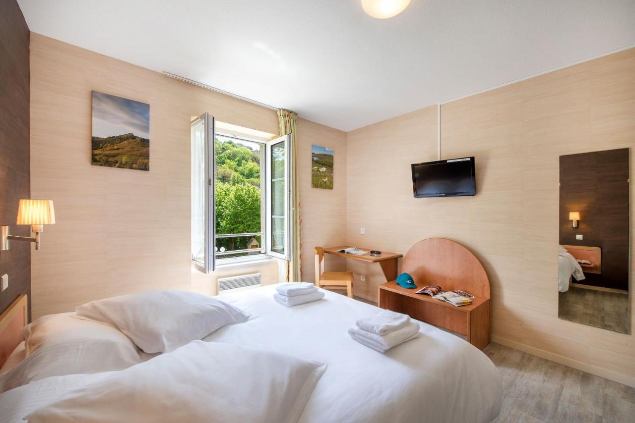 L'Oustal Pont-Les-Bains Hotel Salles-la-Source ภายนอก รูปภาพ