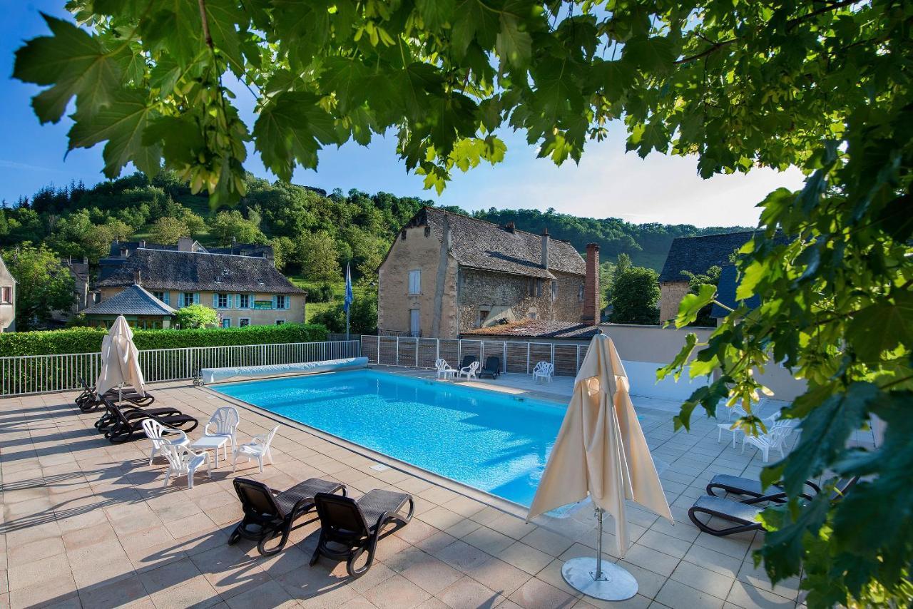L'Oustal Pont-Les-Bains Hotel Salles-la-Source ภายนอก รูปภาพ